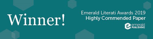 Emerald Publishing distingue artigo científico de Investigadores do CETRAD