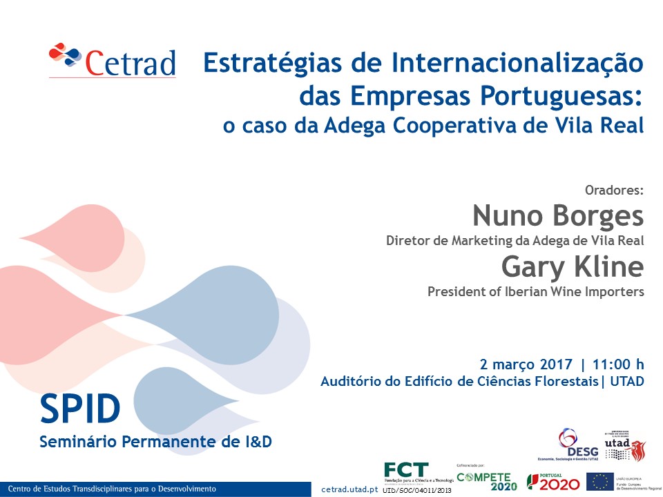 SPID - Estratégias de Internacionalização das Empresas Portuguesas: o caso da Adega Cooperativa de Vila Real